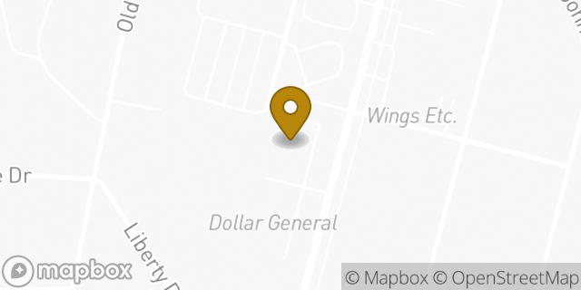 Map showing the location of AutoZone in Fort Wayne, IN 46809
