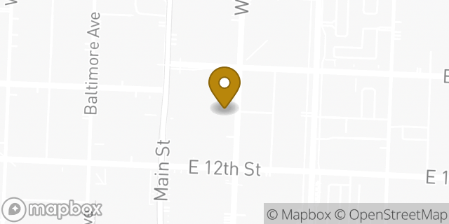 Map showing the location of Chubb Group of Insurance Co in Kansas City, MO 64106