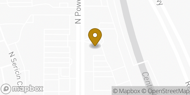 Map showing the location of Chipotle Mexican Grill in Mesa, AZ 85215