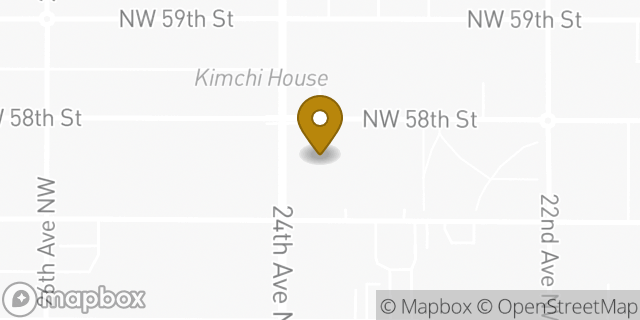 Map showing the location of Starbucks Coffee Company in Seattle, WA 98107