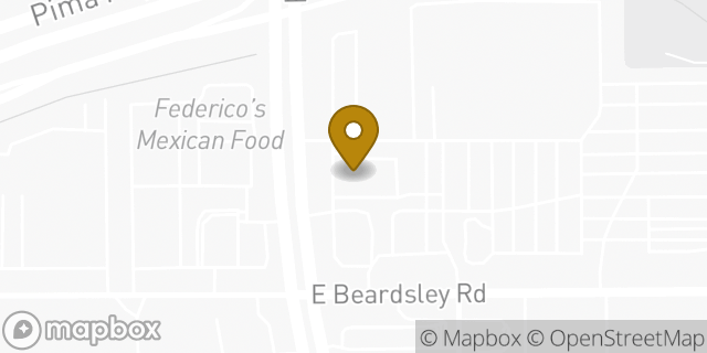 Map showing the location of Chase Bank in Phoenix, AZ 85024