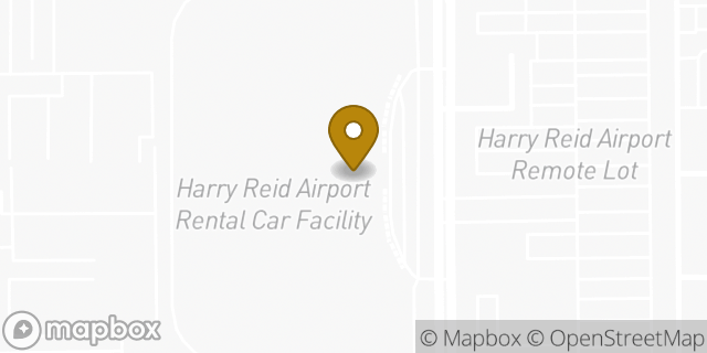 Map showing the location of Alamo Rent A Car in Las Vegas, NV 89119