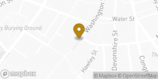 Map showing the location of McDonald's in Boston, MA 02108
