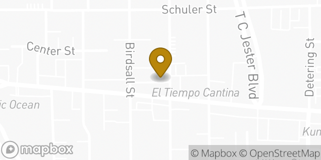 Map showing the location of CubeSmart Self Storage in Houston, TX 77007