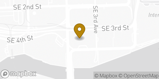 Map showing the location of Brickell Condo for Sale in Miami, FL 33131
