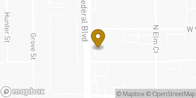 Map showing the location of EZPAWN in Federal Heights, CO 80260