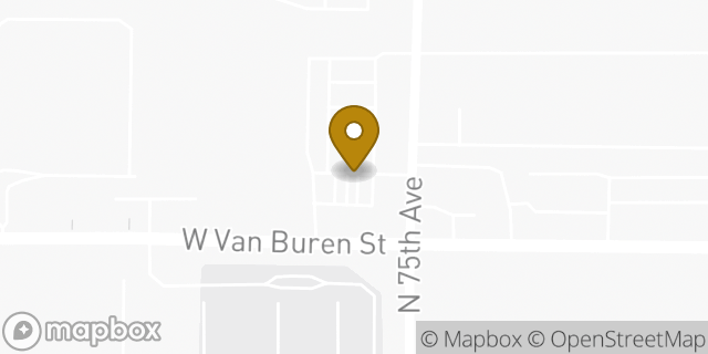 Map showing the location of QuikTrip in Phoenix, AZ 85043