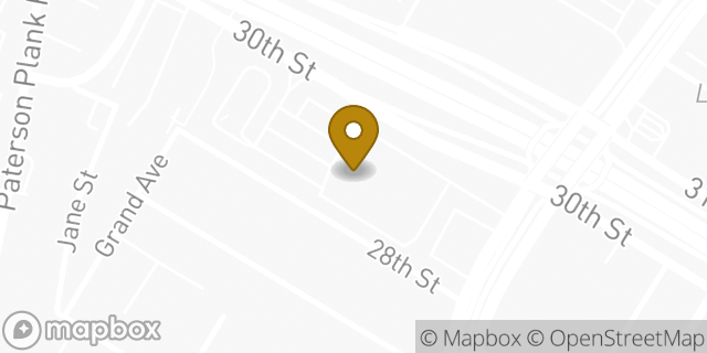 Map showing the location of Aldi in North Bergen, NJ 07047