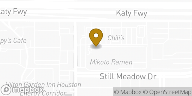 Map showing the location of Subway in Houston, TX 77079