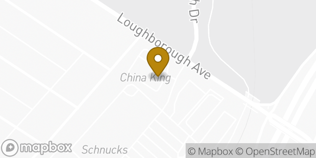 Map showing the location of Starbucks in St Louis, MO 63111