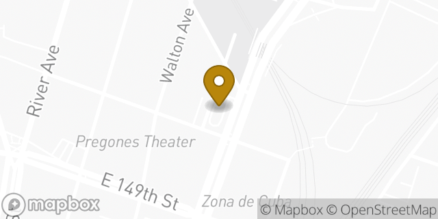 Map showing the location of McDonald's in Bronx, NY 10451