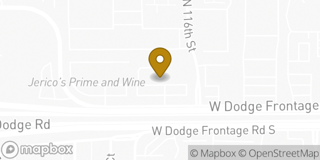 Map showing the location of Days Inn by Wyndham Omaha NE in Omaha, NE 68154