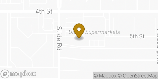 Map showing the location of Papa Johns Pizza in Lubbock, TX 79416