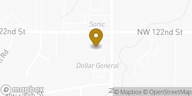 Map showing the location of Amazon Locker - Newbury in Oklahoma City, OK 73162