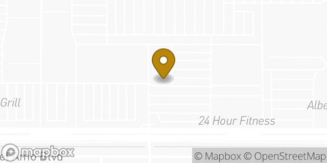 Map showing the location of Bank of America in Lakewood, CA 90712