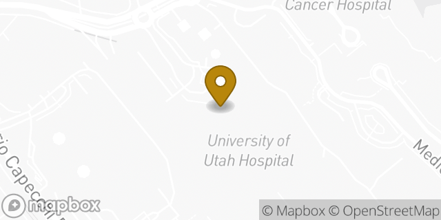 Map showing the location of Starbucks Coffee Company in Salt Lake City, UT 84132