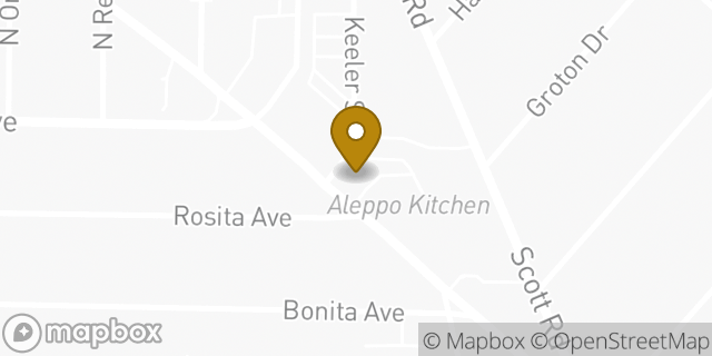 Map showing the location of Starbucks in Burbank, CA 91504