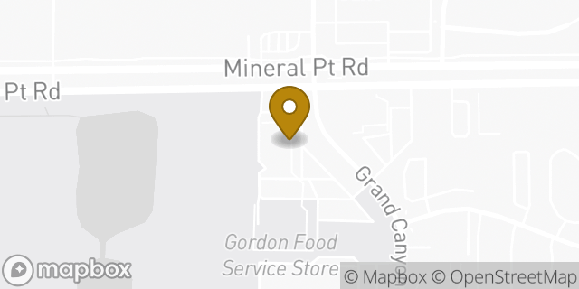 Map showing the location of CVS Pharmacy in Madison, WI 53705