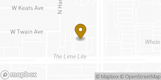 Map showing the location of ATM Walgreens in Fresno, CA