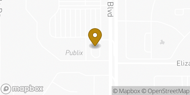 Map showing the location of McDonald's in Orlando, FL 32822