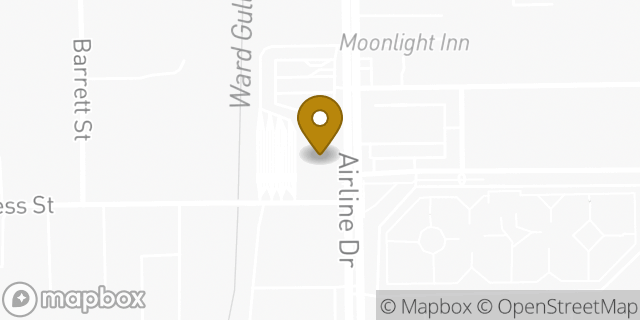 Map showing the location of Chase Bank in Houston, TX 77022