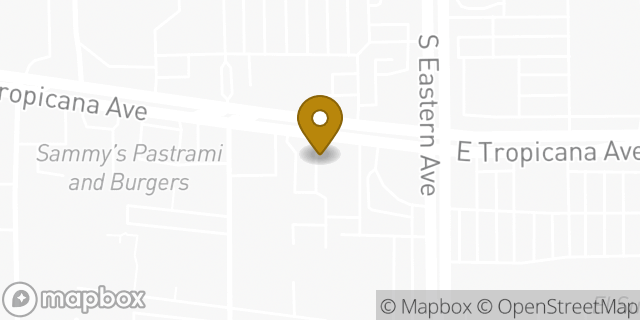 Map showing the location of Subway in Las Vegas, NV 89119