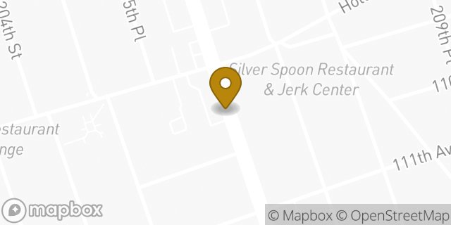 Map showing the location of Baskin-Robbins in Jamaica, NY 11429