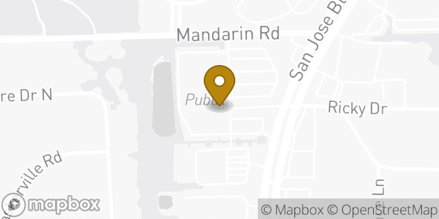 Map showing the location of Pearle Vision in Jacksonville, FL 32223