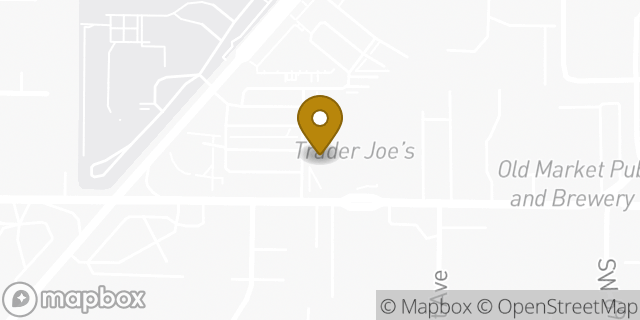 Map showing the location of Trader Joe's in Portland, OR 97223
