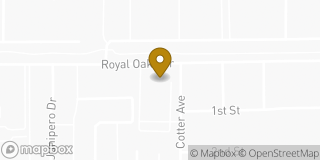 Map showing the location of The Church of Jesus Christ of Latter-day Saints in Duarte, CA 91010