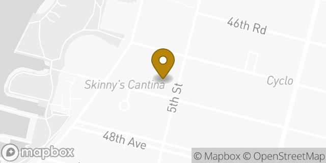 Map showing the location of Walgreens in New York, NY 11101