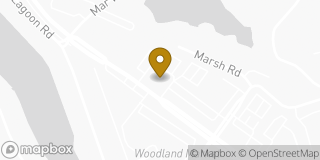Map showing the location of Chase Bank in Tiburon, CA 94920
