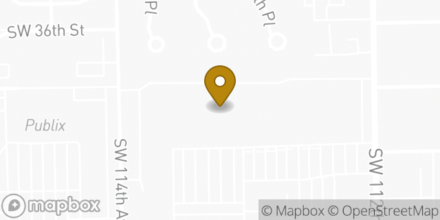 Map showing the location of Home Services at The Home Depot in Miami, FL 33165