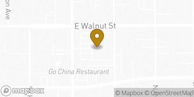 Map showing the location of Starbucks Coffee Company in Pasadena, CA 91101