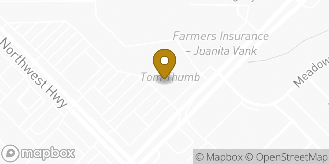 Map showing the location of Coinme in Garland, TX 75041