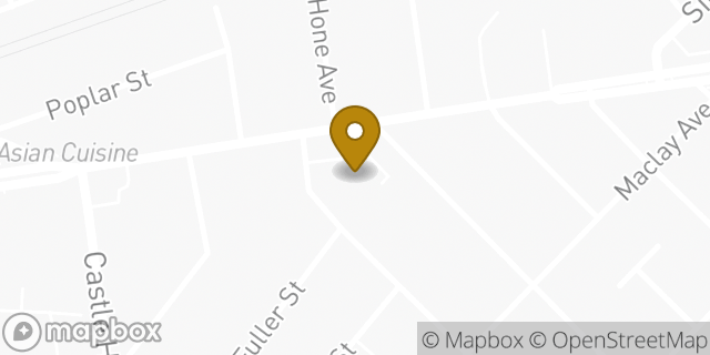 Map showing the location of AutoZone in Bronx, NY 10461