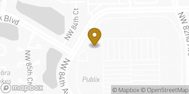 Map showing the location of ATM Walgreens in Miami, FL 33126