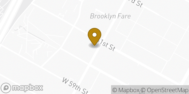 Map showing the location of Starbucks in New York, NY 10023