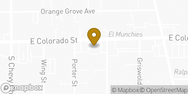 Map showing the location of McDonald's in Glendale, CA 91205