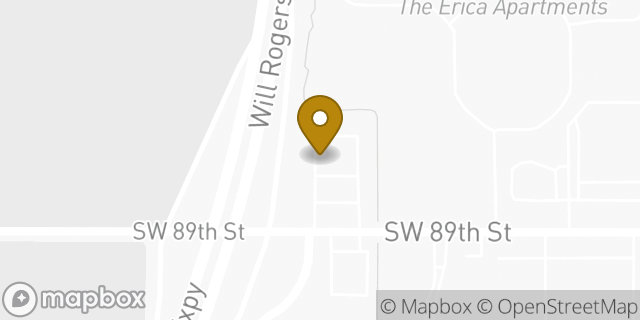 Map showing the location of Subway in Oklahoma City, OK 73159