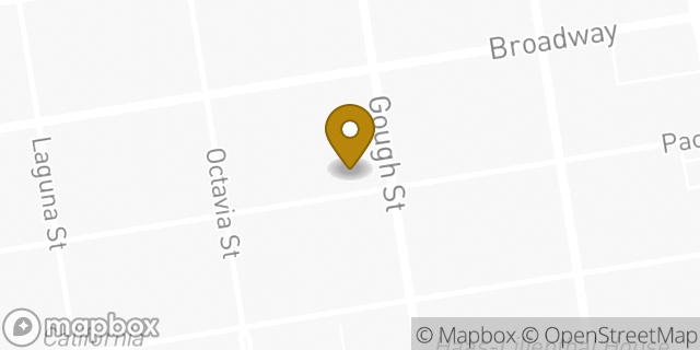 Map showing the location of The Church of Jesus Christ of Latter-day Saints in San Francisco, CA 94109
