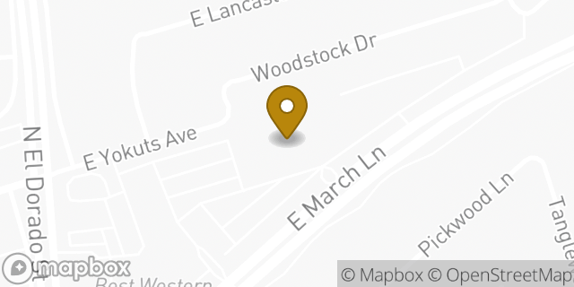 Map showing the location of Coinme in Stockton, CA 95207