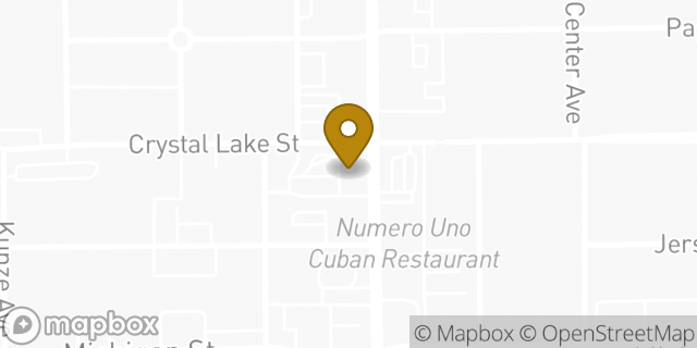 Map showing the location of McDonald's in Orlando, FL 32806
