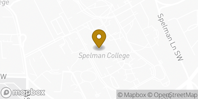 Map showing the location of Starbucks in Atlanta, GA 30314