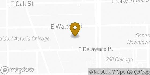 Map showing the location of Kendra Scott in Chicago, IL 60611