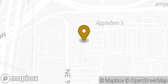 Map showing the location of Amazon Locker - Nut in Portland, OR 97220