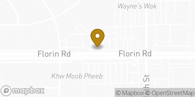 Map showing the location of McDonald's in Sacramento, CA 95822