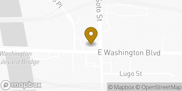 Map showing the location of ATM 7ELEVEN-FCTI in Los Angeles, CA 90023