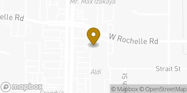 Map showing the location of Enterprise Rent-A-Car in Irving, TX 75062
