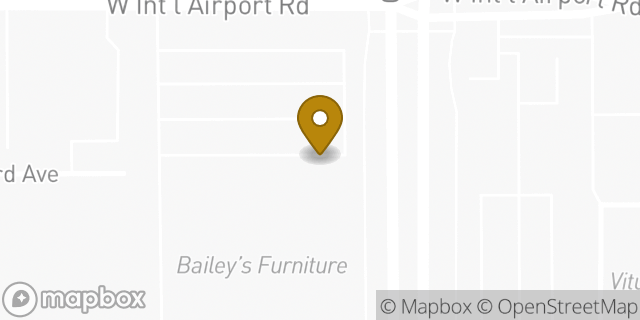 Map showing the location of Subway in Anchorage, AK 99518
